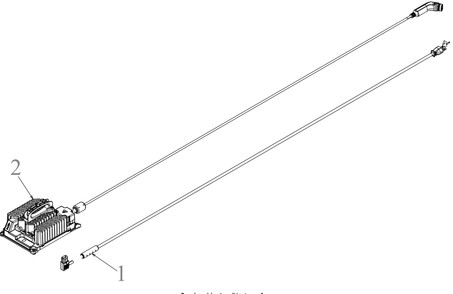 Charger Diagram and Parts List for ZT1-42E (34ABA2CSB10)(2022) Cub Cadet Lawn Tractor